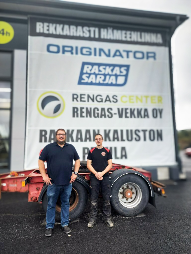 Industrial Park MOREn ytimessä: Originator huoltaa raskaan kaluston